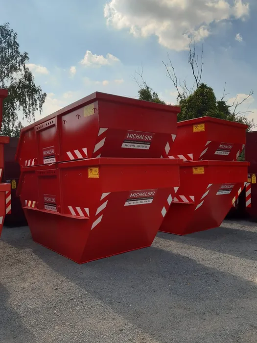Absetzcontainer auf unserem Betriebshof in Essen